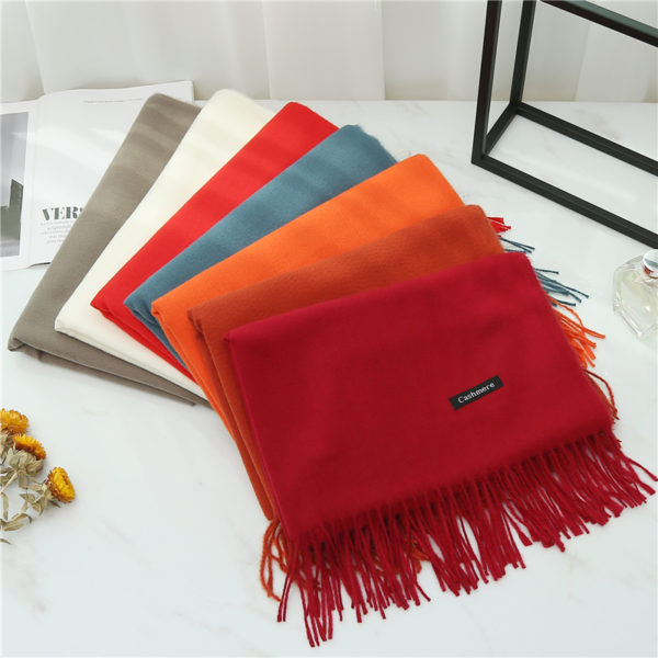 Women Cashmere Scarf - Image 2