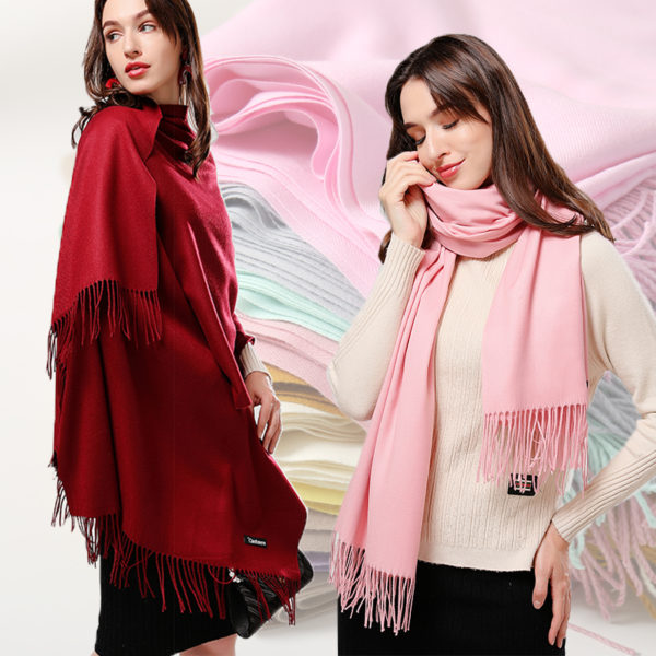 Women Cashmere Scarf - Image 3