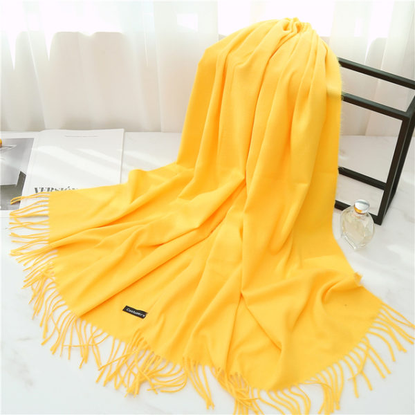 Women Cashmere Scarf - Image 12