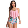 Women Ruched High Waist Bikini 2022 - Image 8