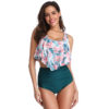 Women Ruched High Waist Bikini 2022 - Image 9