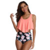Women Ruched High Waist Bikini 2022 - Image 7