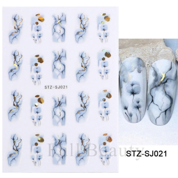 Cotton 3D Nail Stickers - Image 20