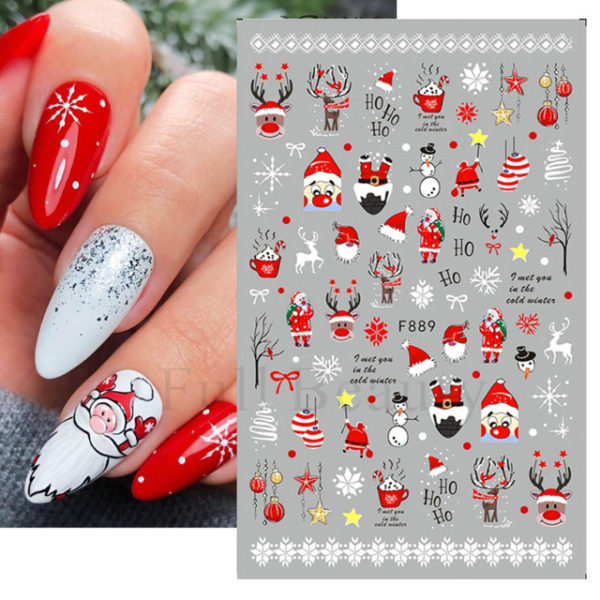 Cotton 3D Nail Stickers - Image 24