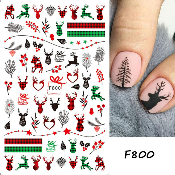 Cotton 3D Nail Stickers - Image 26