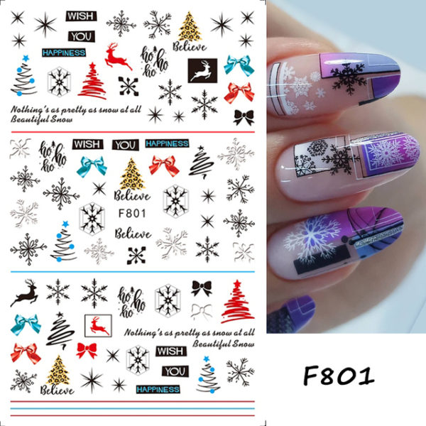 Cotton 3D Nail Stickers - Image 27