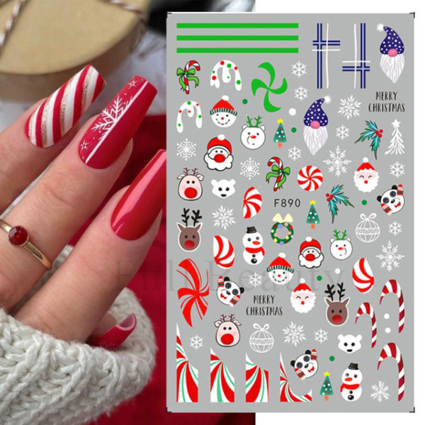 Cotton 3D Nail Stickers - Image 29