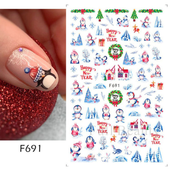 Cotton 3D Nail Stickers - Image 30