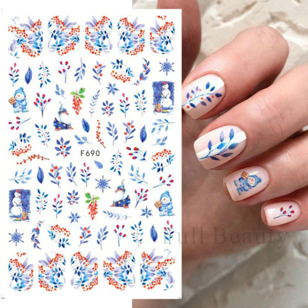 Cotton 3D Nail Stickers - Image 32