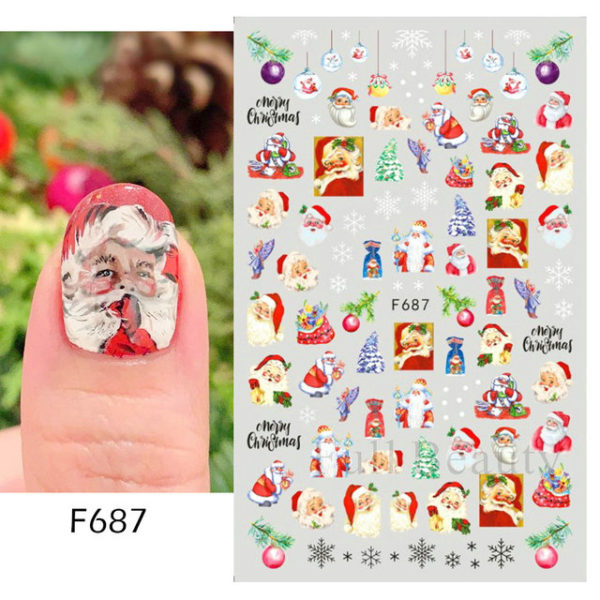 Cotton 3D Nail Stickers - Image 34