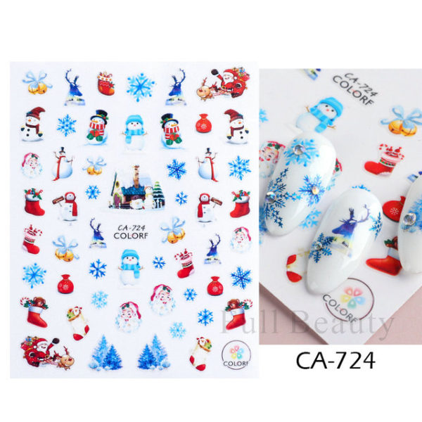 Cotton 3D Nail Stickers - Image 36