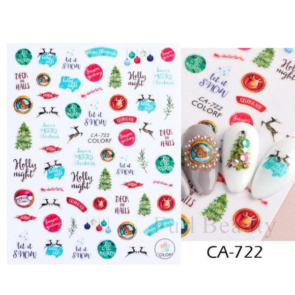 Cotton 3D Nail Stickers - Image 38