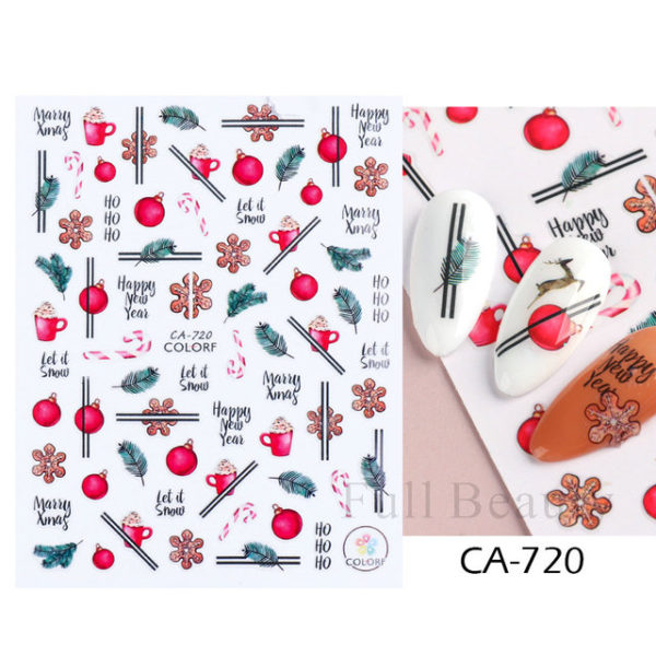 Cotton 3D Nail Stickers - Image 39