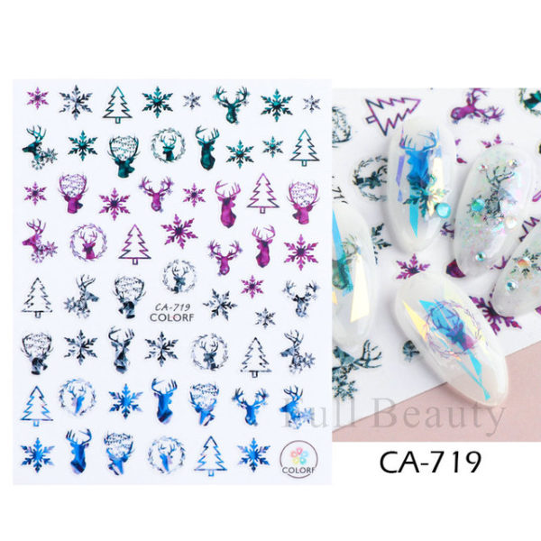 Cotton 3D Nail Stickers - Image 40