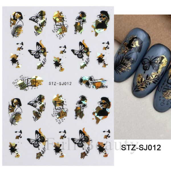 Cotton 3D Nail Stickers - Image 15