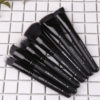 Black Makeup Brushes Set - Image 6